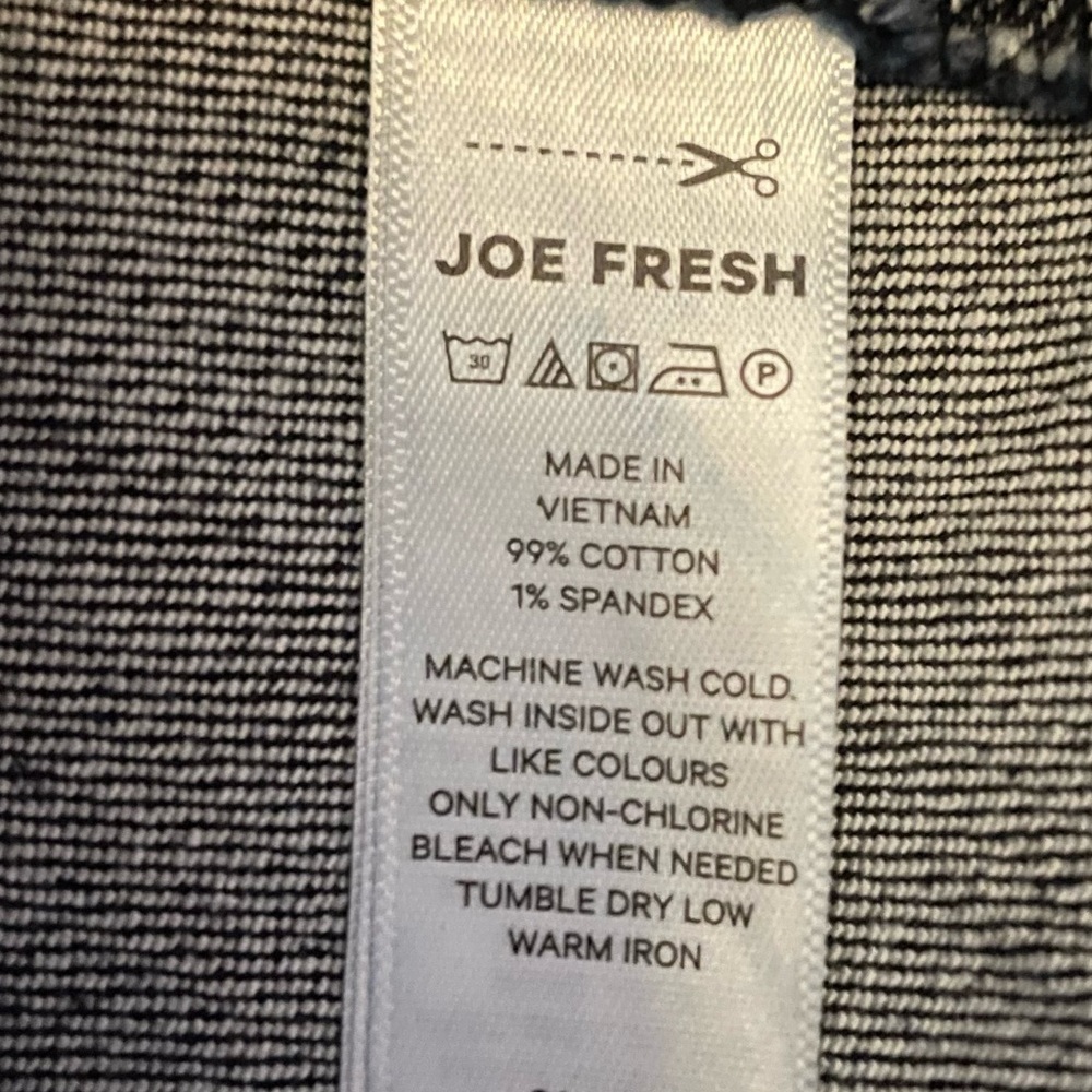 Joe Fresh Denim Pleated Mini Skirt with Buckle Detail – Size 14 NWOT - Picture 14 of 16